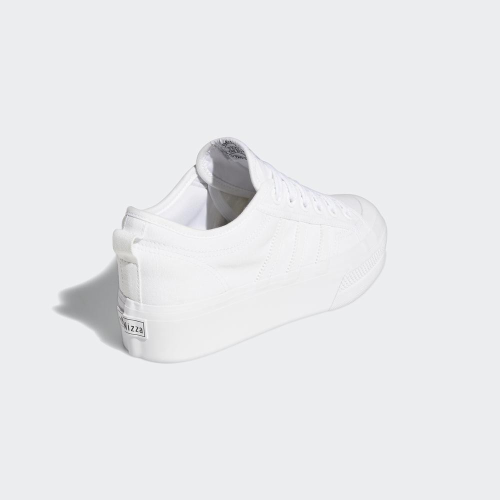 adidas Phong cách sống Giày Platform Nizza Nữ trắng FV5322