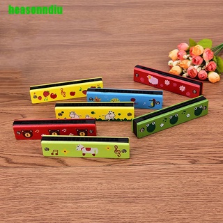 Kèn harmonica gỗ 16 lỗ dễ thương cho bé
