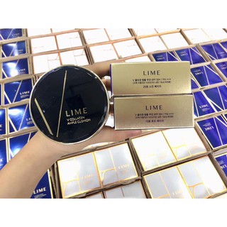 Phấn Nước Lime V Collagen Ample Cushion SPF50+/Pa+++