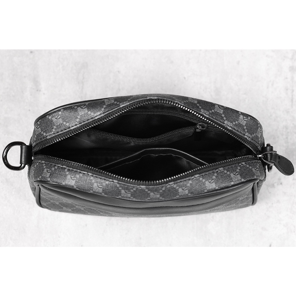 Túi đeo chéo nam nữ da cao cấp RIKY phong cách thời trang đeo vai unisex chống nước