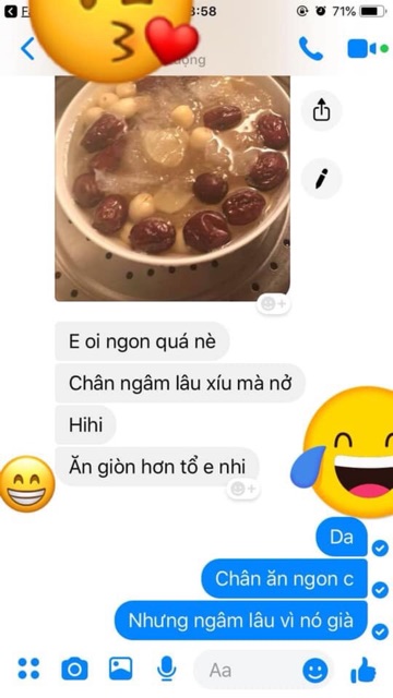 CHÂN YẾN RÚT LÔNG (Tặng đường phèn + hạt chia)