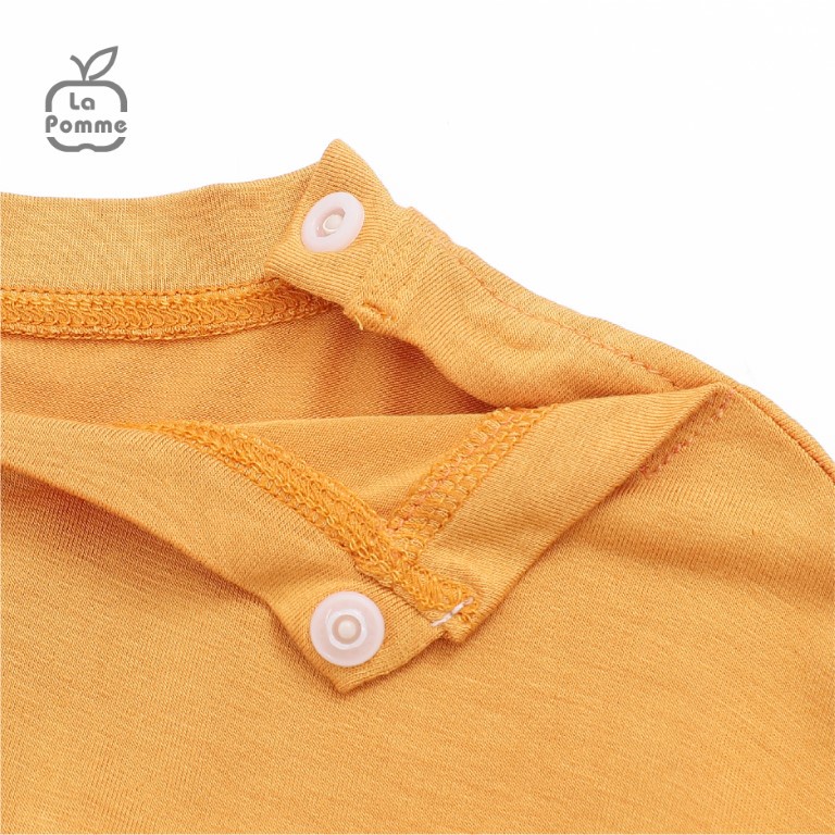 Bộ đồ dài tay La Pomme Sóc nhí - Vàng