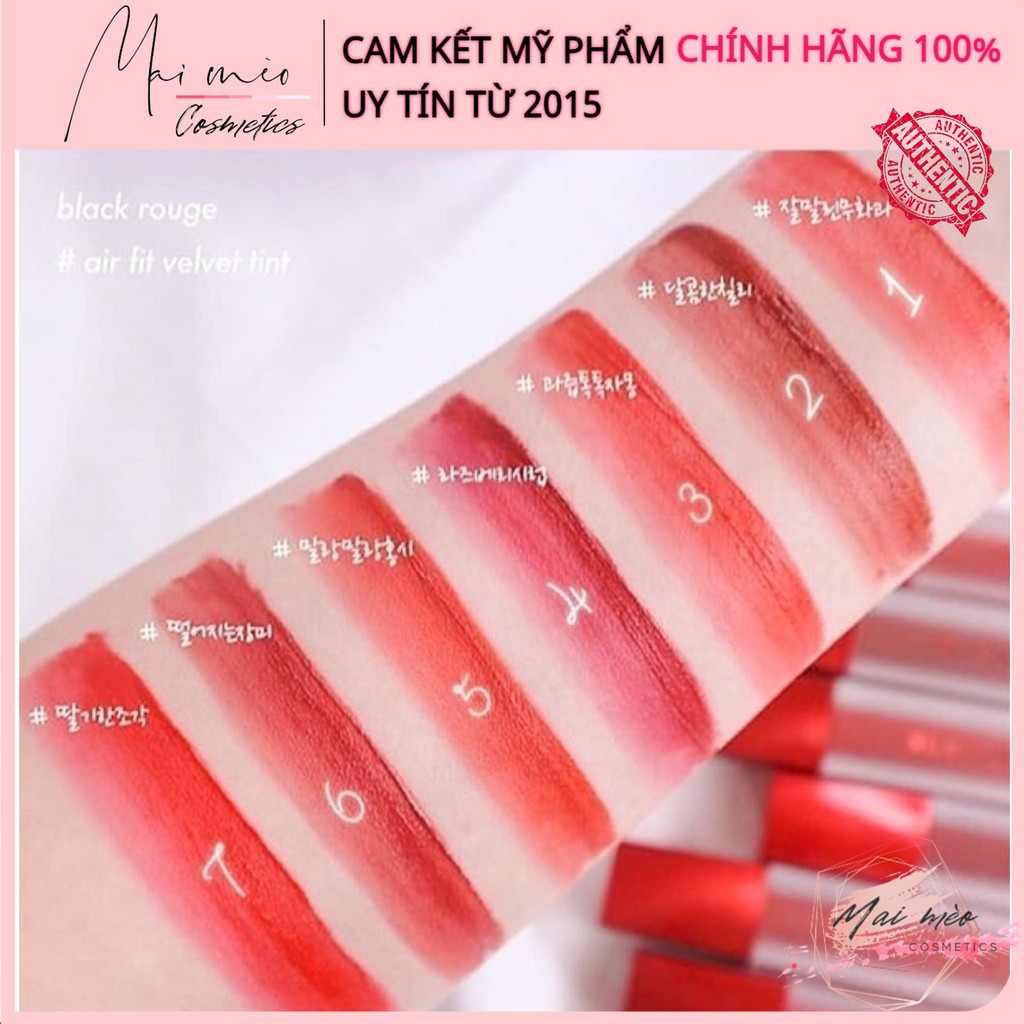 Son Kem Lì Black Rouge Air Fit Velvet Tint | BigBuy360 - bigbuy360.vn