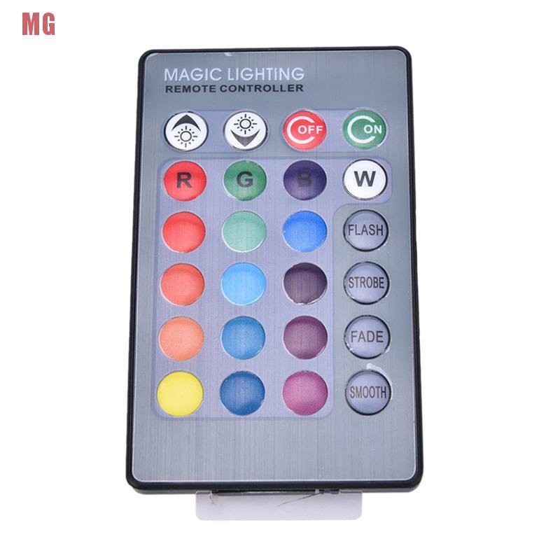 Bóng Đèn Led Rgb E27 Có Remote Điều Khiển Từ Xa 85-265v