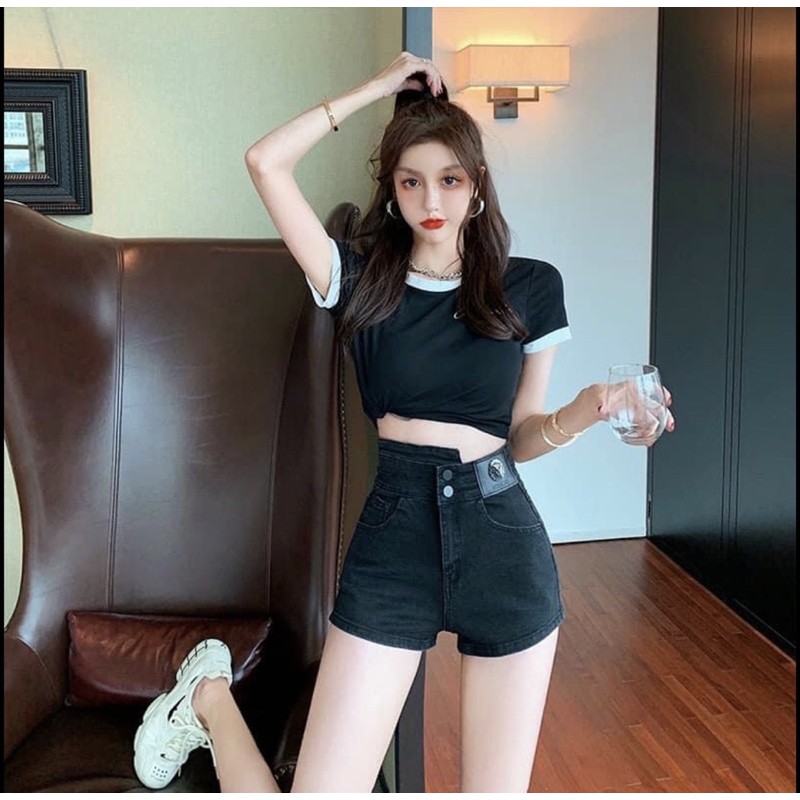 SHORT CẠP CAO 2 CÚC