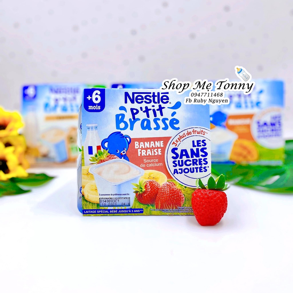 𝗛𝗮̀𝗻𝗴 𝗮𝗶𝗿 Sữa chua phô mai Nestle từ 6 tháng