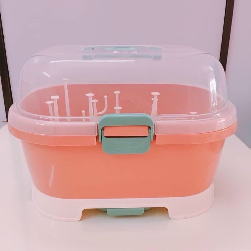 Hộp phơi bình sữa kèm giá treo Jupin