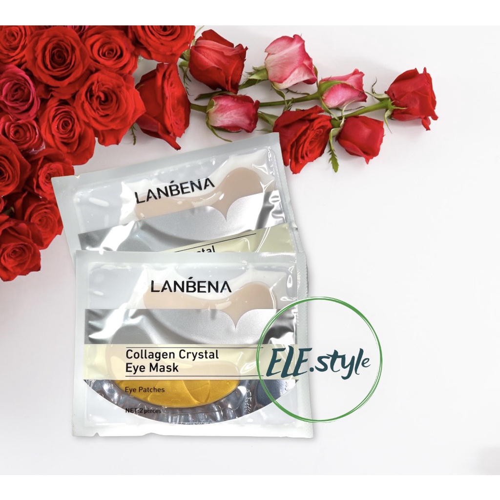 MẶT NẠ MẮT COLLAGEN ✨LANBENA✨MÀU VÀNG