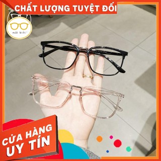 👓💖 Gọng Kính Cận Vuông Dẻo 2164 ♥️ Miễn phí Cắt mắt kính Cận 💌 Loạn 💌 Viễn 💌