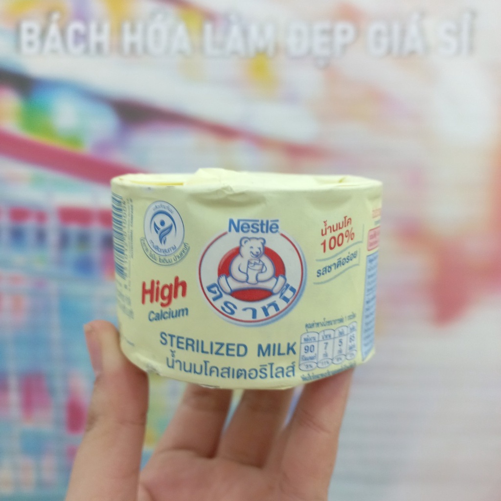 Sữa gấu Nestle Sterilized Milk Thái Lan 140ml