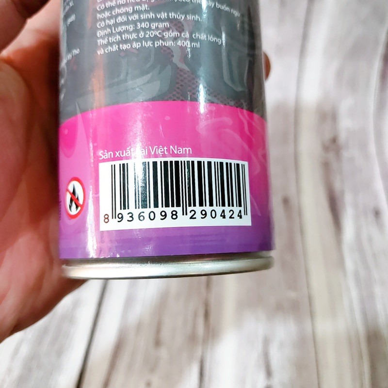 Chai xịt Plastic Shine phục hồi nhựa đen, cao su tăng độ bóng 400ml