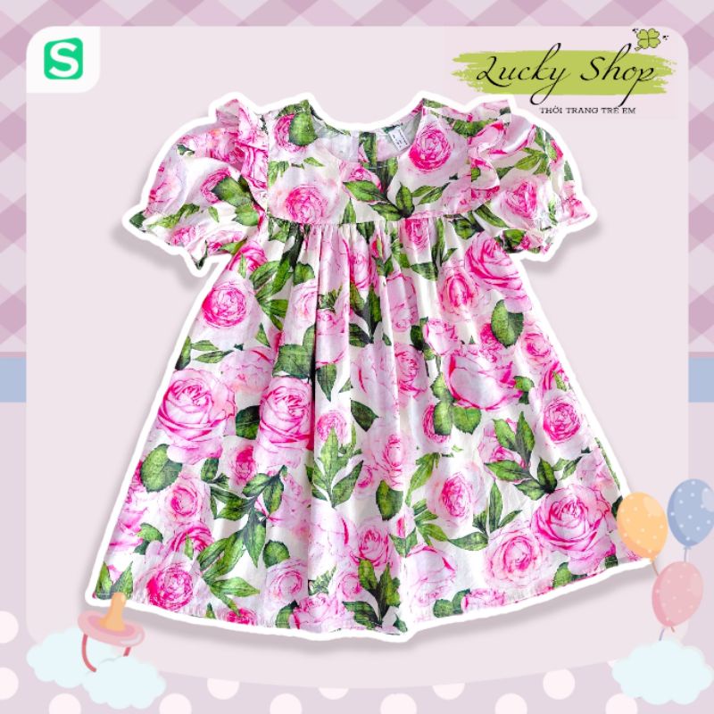 🌹🌹 ĐẦM HOA HỒNG SOFIA CANDY 🌹🌹
