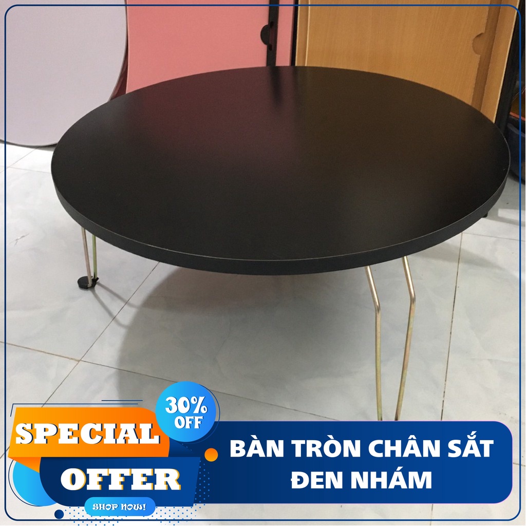 Bàn cà phê, bàn trà trang trí ngồi đọc sách đường kính 60cm màu sắc sang trọng luceogroup