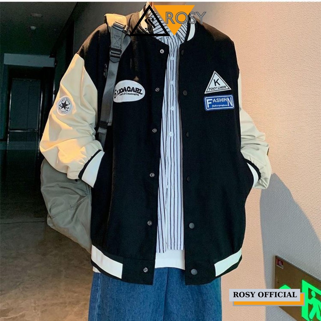 Áo khoác bomber dù 2 lớp form rộng cao cấp mặc cặp unisex nhiều mẫu