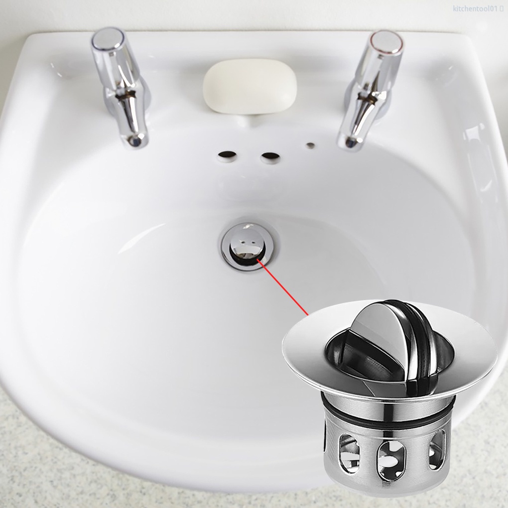Nắp lọc ống thoát nước bằng thép không gỉ chất lượng cao cho bồn rửa nhà bếp / phòng tắm