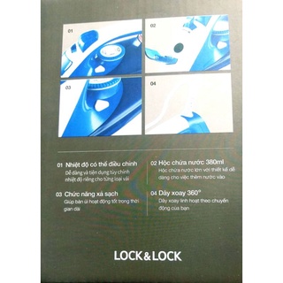 Bàn ủi hơi nước clock&clock