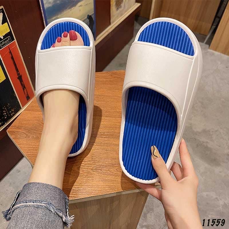 Dép bánh mì nữ 5cm bigsize nâng đế siêu nhẹ êm chân