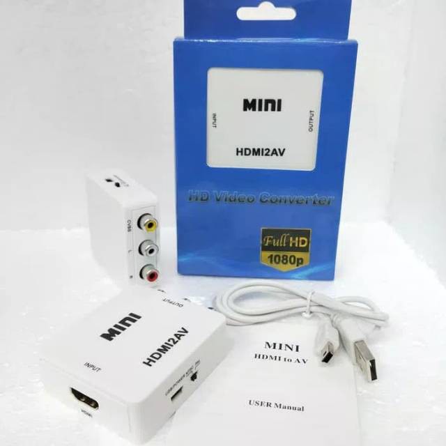 Bộ Chuyển Đổi HDMI Sang AV Full HD 1080 - HD Video Converter