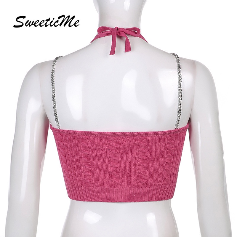 Áo Len Hai Dây Sweeticme Thêu Hình Trái Tim Gợi Cảm 2021 | BigBuy360 - bigbuy360.vn