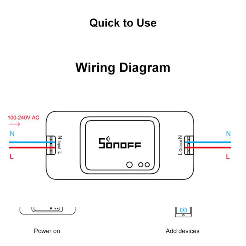 So-noff Basic R3 DIY WiFi Smart Switch Home Light Controller for Alexa | BigBuy360 - bigbuy360.vn