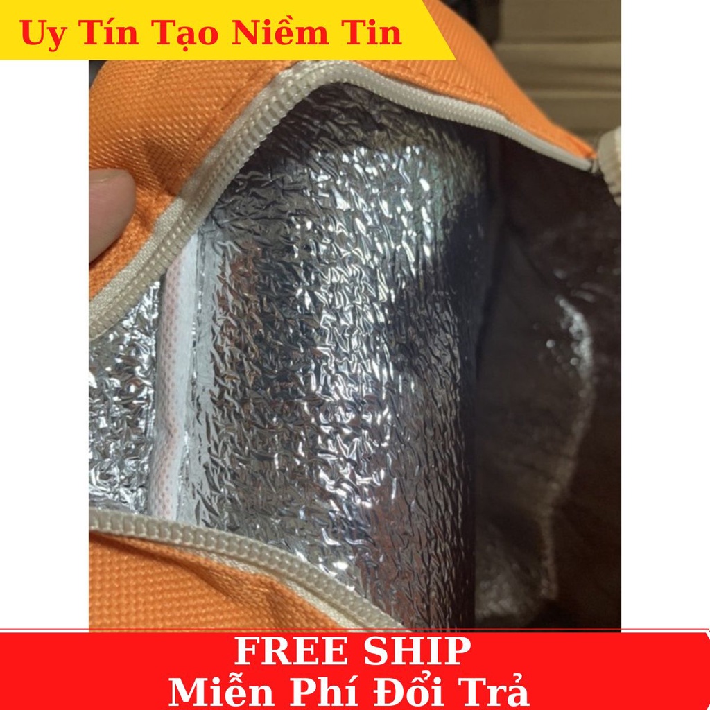 Túi Giữ Nhiệt Hình Gấu Xinh Xắn - Túi Giữ Nhiệt Đựng Hộp Cơm - Chống Thấm, Siêu tiện lợi