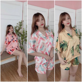 BỘ SATIN ĐÙI PIJAMA CAO CẤP