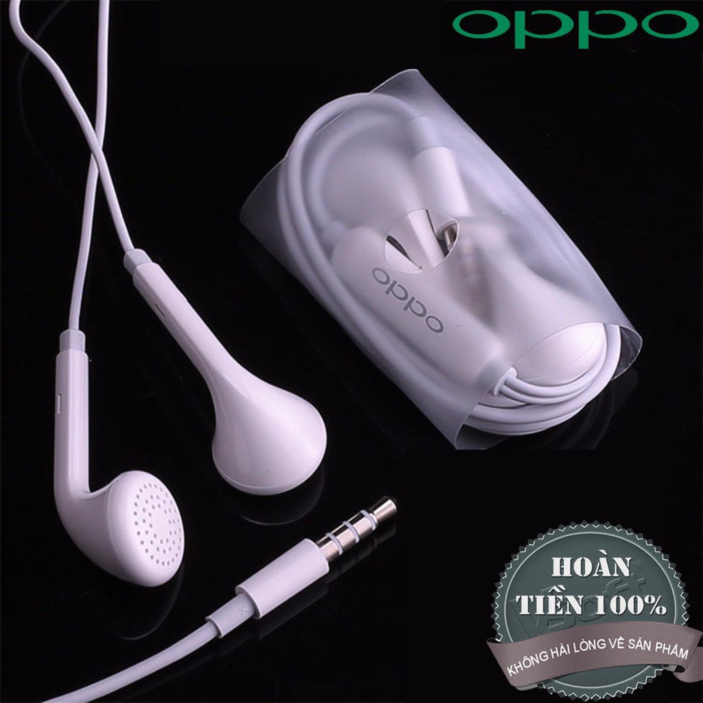 [ CHÍNH HÃNG ] Tai Nghe Oppo Zin Chính Hãng Tặng Hộp Đựng Tai Nghe Bảo Hành 6 Tháng.