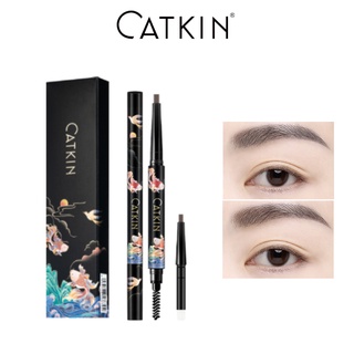 Chì kẻ chân mày CATKIN 0.12G dạng vặn kháng nước lâu trôi cao cấp