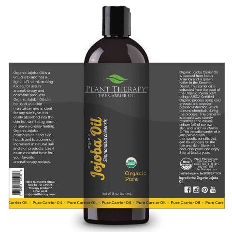 Dầu Jojoba ép lạnh hữu cơ Plant Thẻapy 118ml