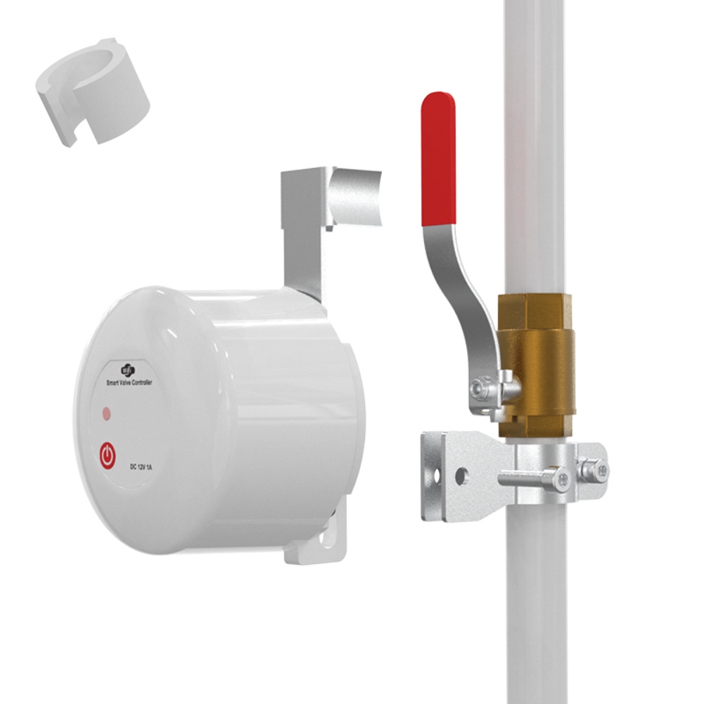 Tuya Van Wifi Thông Minh Bộ Điều Khiển Vòi Ống Dẫn Khí Điều Khiển Từ Xa Cảm Biến Báo Động Rò Rỉ Nước Hỗ Trợ Smart Life Alexa Yandex Alice Flash12_vn