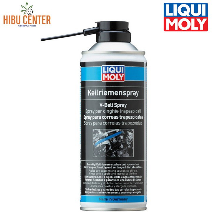 Chai Xịt Bảo Dưỡng Dây LIQUI MOLY Cuaroa V-Belt Pray 4085 400ml