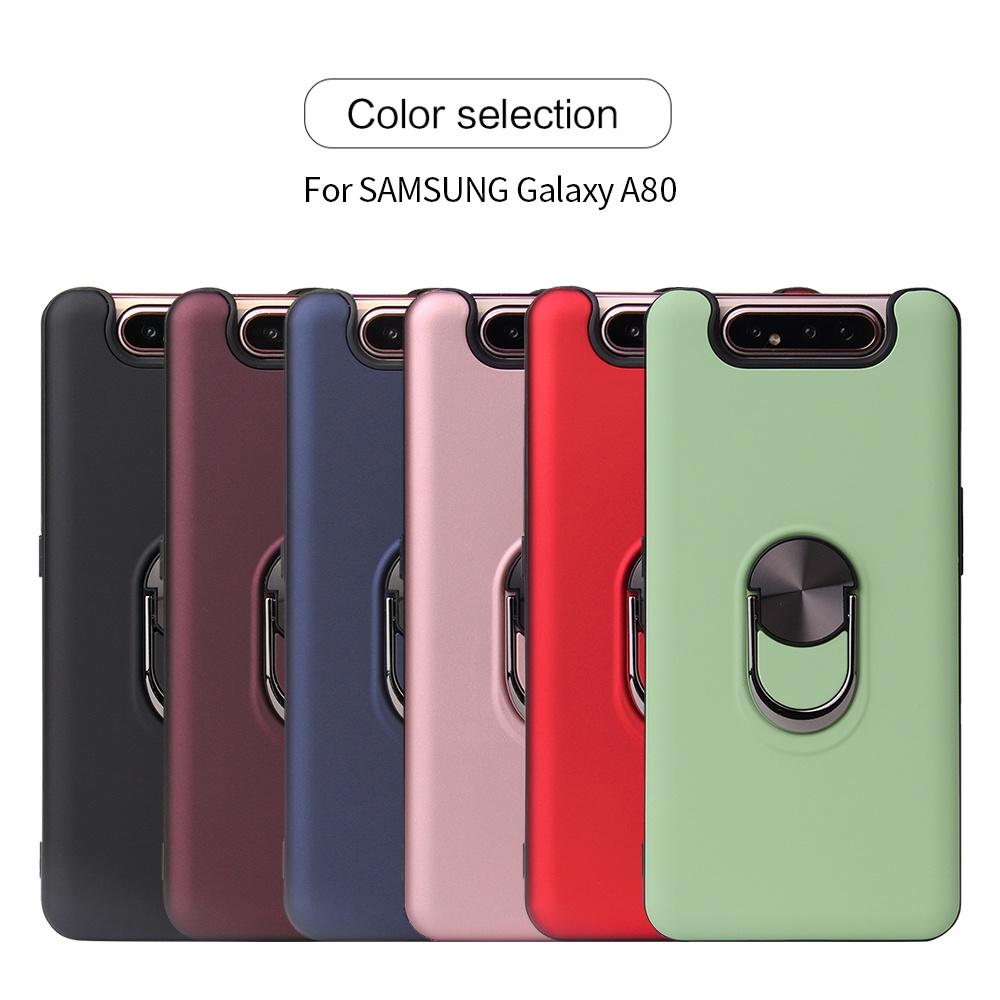 Ốp Điện Thoại Cứng Chống Sốc Có Giá Đỡ Bảo Vệ Cho Samsung Galaxy A80