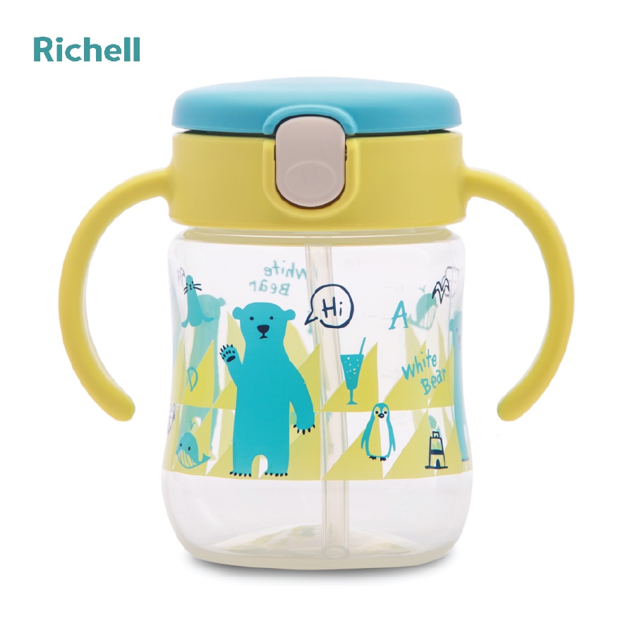 Cốc ống hút T.L.I Richell