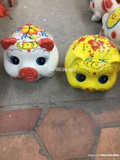 Heo đất gốm sứ Bát Tràng