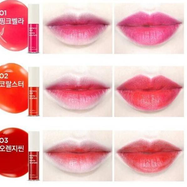 (Hàng chính hãng) THE FACE SHOP WATERY TINT / LIPTINT TINT TINT TINT chính hãng Hàn Quốc