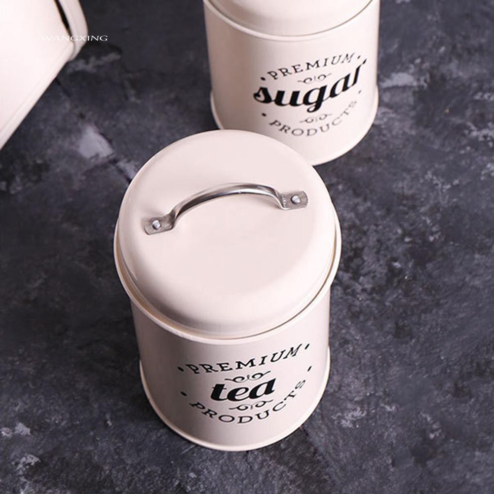 Bộ gồm 3 hũ đựng gia vị có nắp đậy kín an toàn tiện lợi dành cho không gian bếp