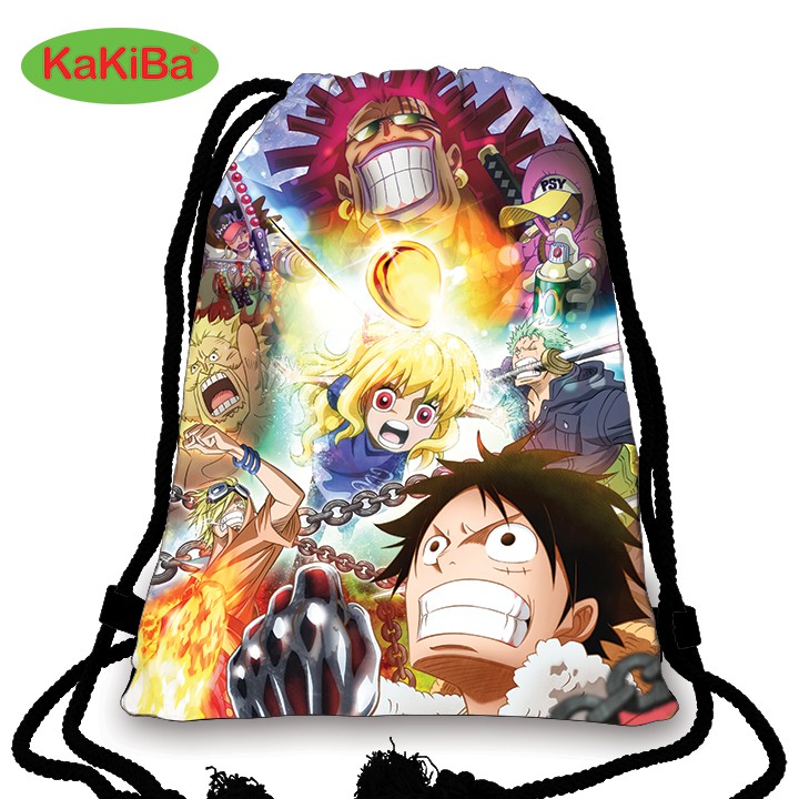 Balo dây rút in hình One Piece