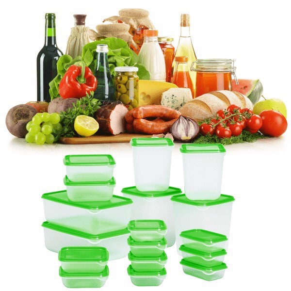 Bộ hộp 17 món - set 17 hộp nhựa cao cấp đựng thực phẩm bảo quản tủ lạnh -gía sốc | BigBuy360 - bigbuy360.vn