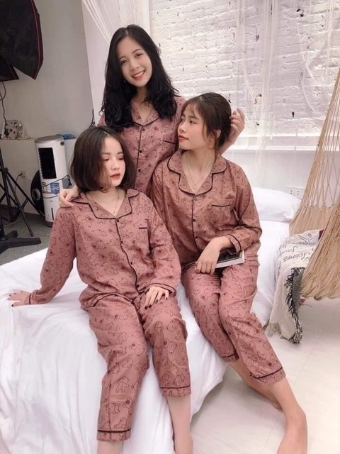 Mẫu ngẫu nhiên🥰🌈Bộ Tay Dài quần Dài 40-60kg