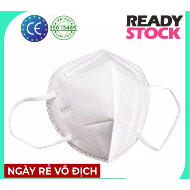 N95 không van 5 lớp loại DC Mask( 10chiếc)