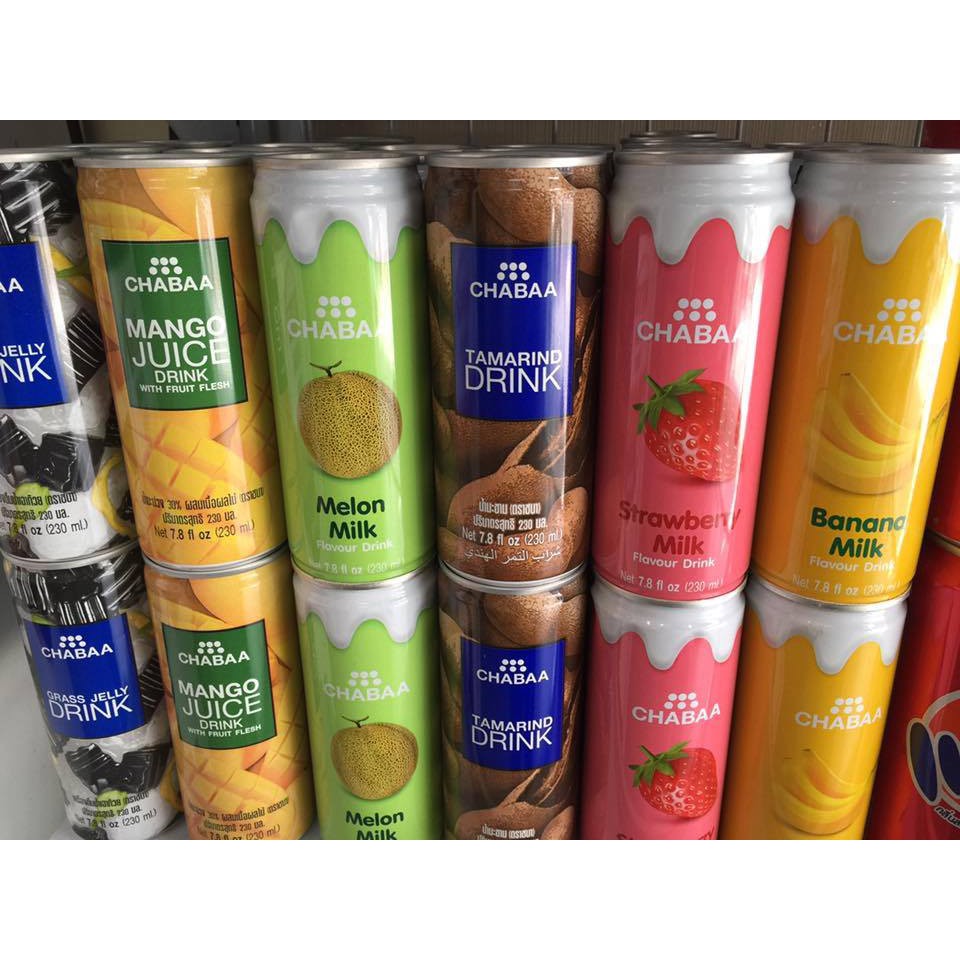 Nước trái cây đóng lon Chabaa Đủ Vị | BigBuy360 - bigbuy360.vn