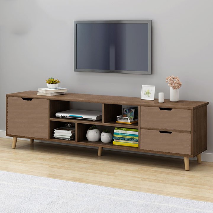Kệ tivi phòng khách tủ tivi gỗ đơn giản chống ẩm mốc sang trọng