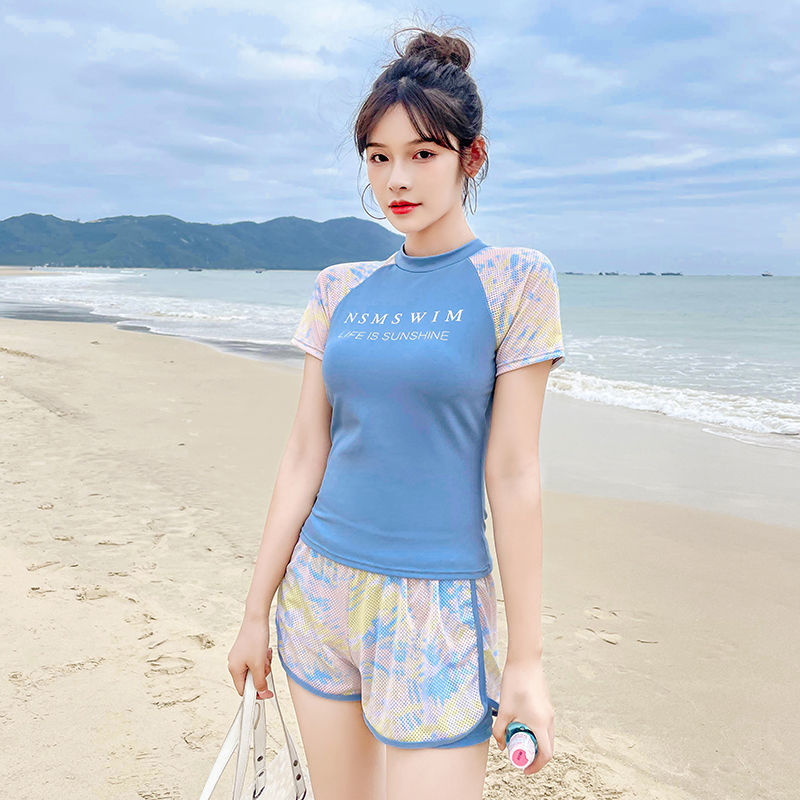 Đồ Bơi Tay Ngắn Phong Cách Thể Thao Năng Động Cho Nữ 0412 | BigBuy360 - bigbuy360.vn