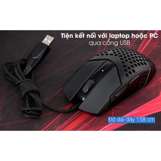 Chuột Gaming Zadez G151M Đen ( Like New )