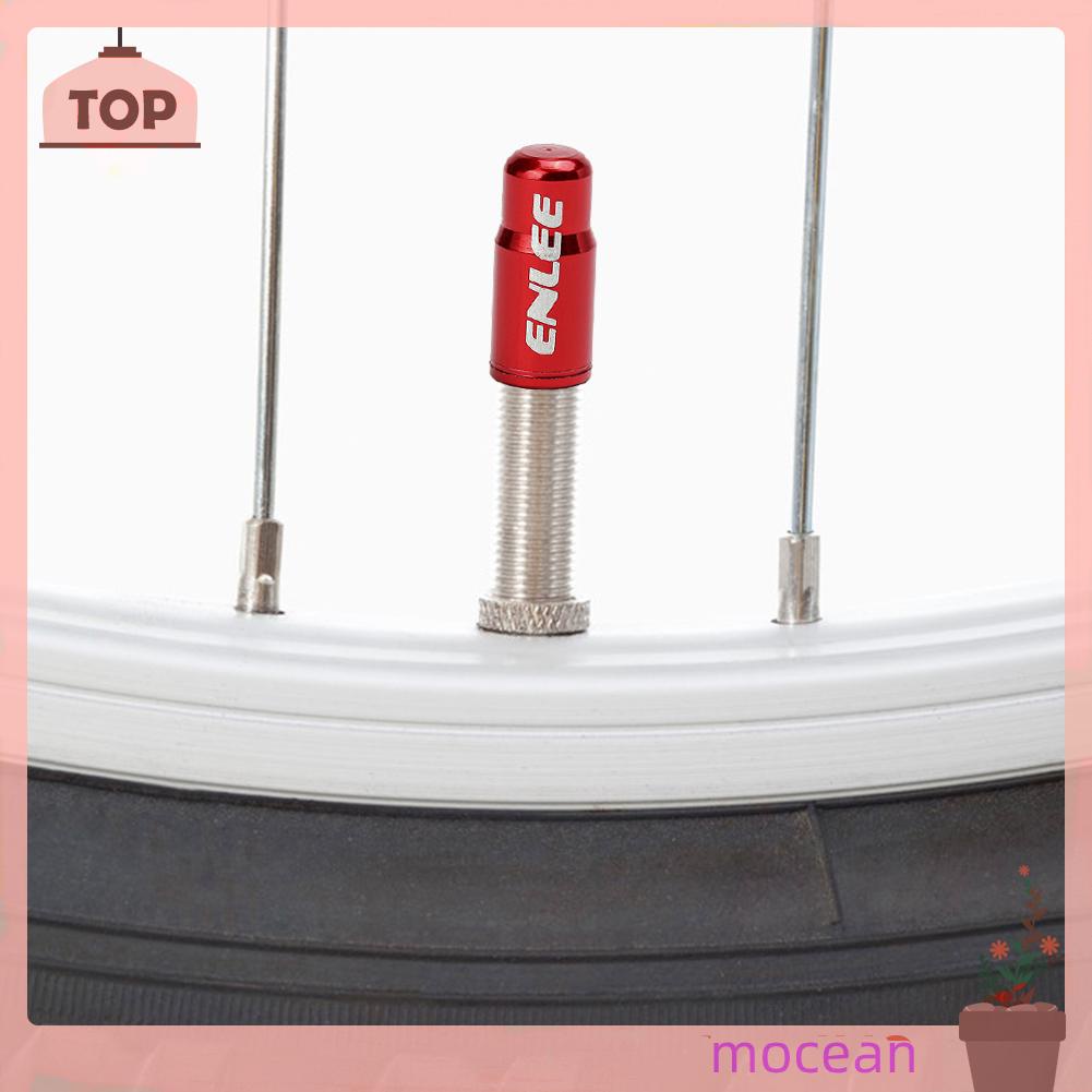 Mocea Bộ 2 Nắp Van Bánh Xe Đạp Bằng Hợp Kim Nhôm