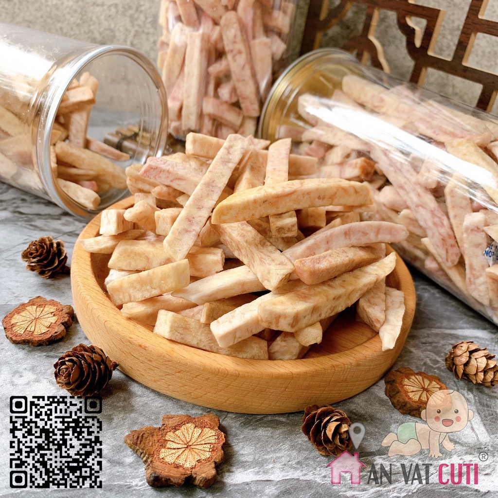 [Đủ Loại] Trái cây rau củ / Mít/ Xoài/ Chuối/ khoai lang/ khoai môn sấy cao cấp thương hiệu Nutrion