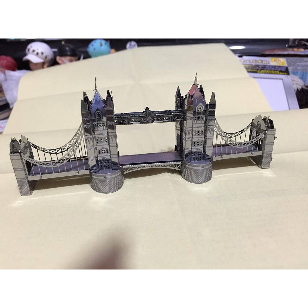 [Mã LIFE20KALL giảm 10% đơn 50K] Mô Hình Lắp Ghép 3D Kim Loại Tự Ráp Cầu Tháp Luân Đôn - Chưa Lắp