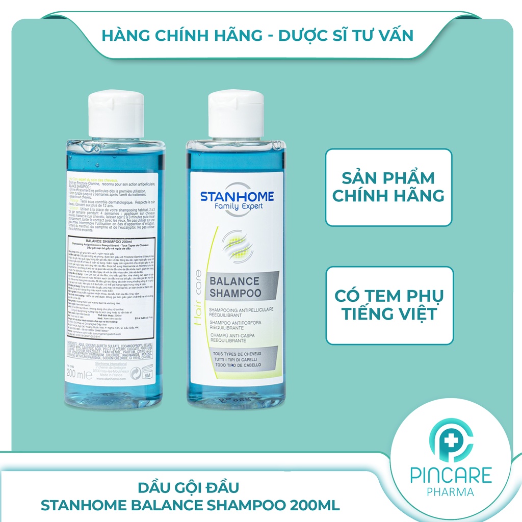 Dầu gội đầu Stanhome Balance Shampoo 200ml