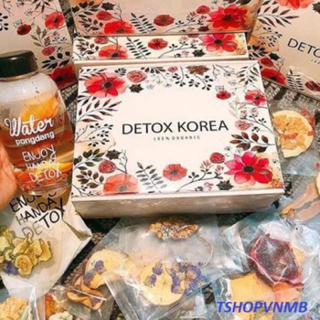 Detox hoa quả sấy khô korea