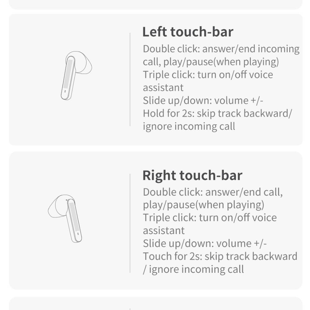 TAI NGHE BLUETOOTH QCY T3 TWS WIRELESS EARPHONE CHÍNH HÃNG [STDCLICK RESELL] HÀNG CHUẨN